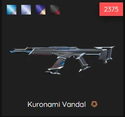 [All Platforms] ⭐Kuronami Vandal ✨Oni Phantom | Level 8 | Unranked | Fresh Account | Full Access Mail Change To Yours